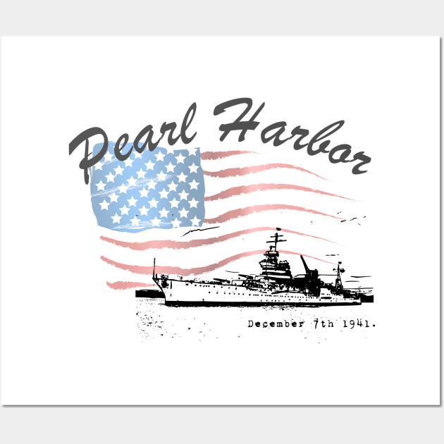 Pearl Harbor Remembrance Day Wall Art by FarStarDesigns